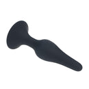 Plug Anal en Silicone Slim - S - Noir