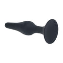 Plug anal en silicone slim - M - Noir