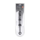 Perles Anales en Silicone Courbées - Noir