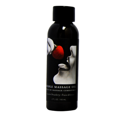 Strawberry Edible Massage Oil - 2 fl oz / 60 ml