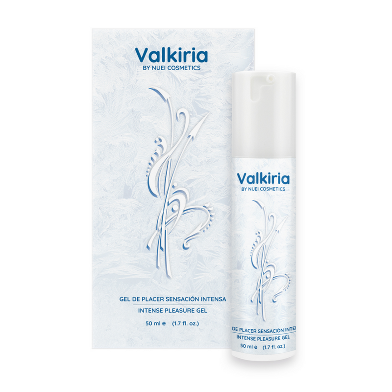 Valkiria Intense Pleasure Gel with Cooling Effect - 1.7 fl oz / 50 ml