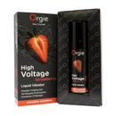 High Voltage - Vibrateur Liquide - Fraise - 0,5 fl oz / 15 ml