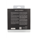 Pampilles de mamelons en forme de cœur