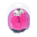 Menottes Fluffy robustes - Roses
