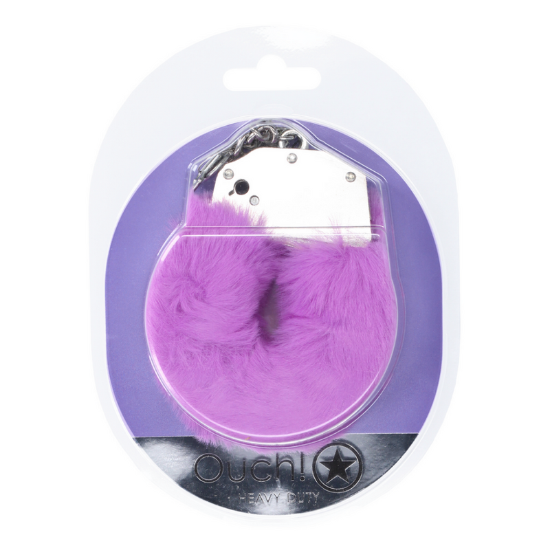 Menottes duveteuses robustes - Violet