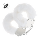 Menottes Fluffy robustes - Blanches