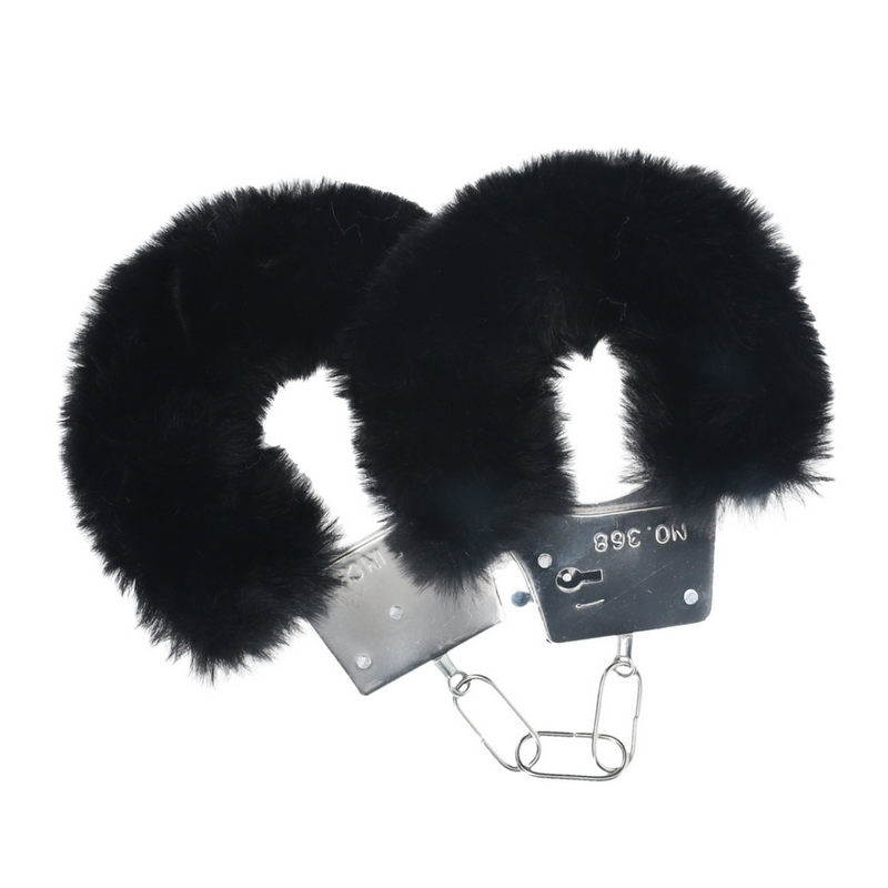 Menottes Fluffy Classiques - Noires