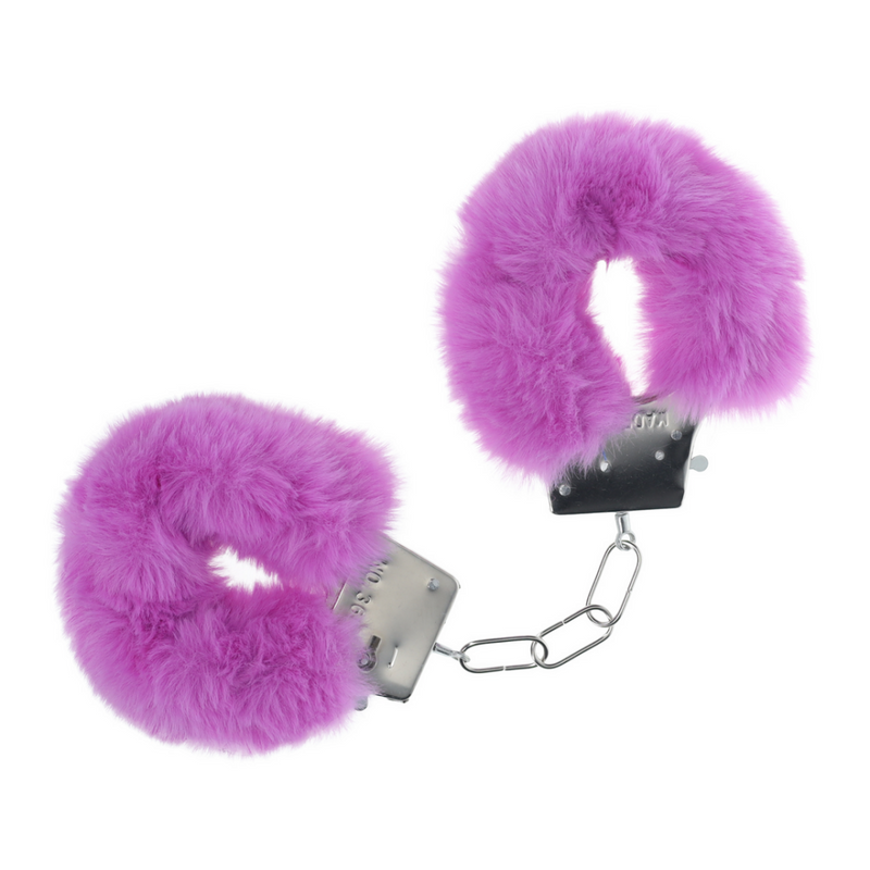 Menottes classiques duveteuses - Violet