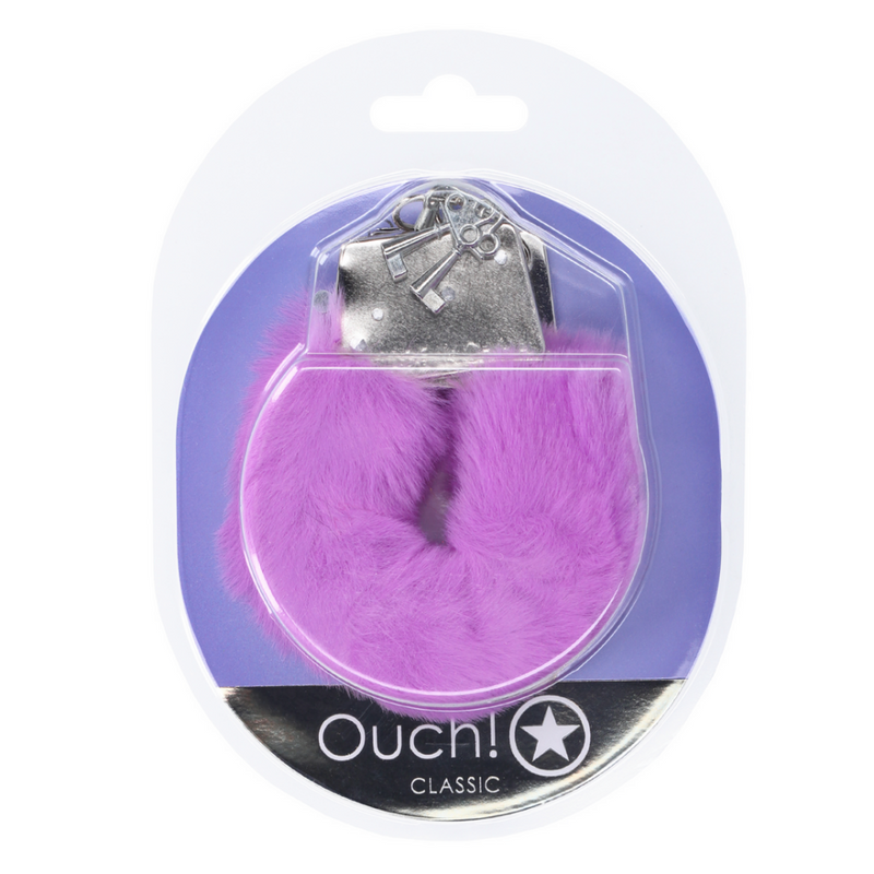 Menottes classiques duveteuses - Violet