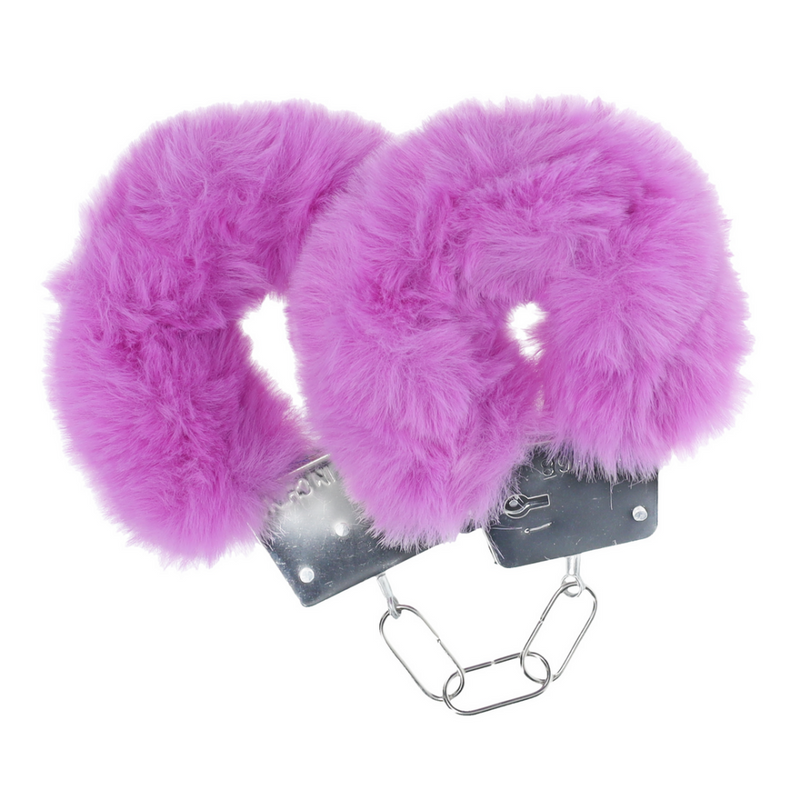 Menottes classiques duveteuses - Violet