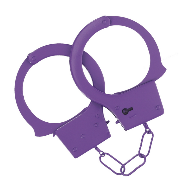 Menottes en métal classiques - Violet