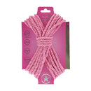 Corde de bondage en polyester - 10 m - Rose