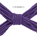 Corde de bondage en polyester - 10 m - Violet