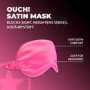 Masque en satin - Rose