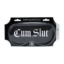 Masque en Satin Imprimé - Noir