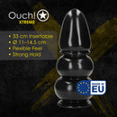 Ultra Collosus - Anal Plug - 3392 gr / 33 cm - Black