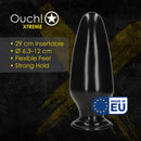 Mega X - Anal Plug - 2307 gr / 29 cm - Black