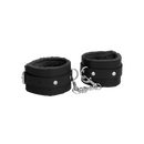 Menottes en cuir rembourrées