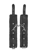 Menottes en cuir rembourrées