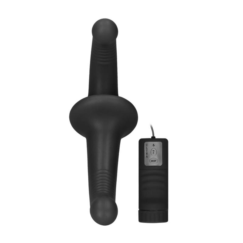 Vibrating Silicone Strapless Strap-On