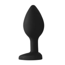 Plug Anal Cœur en Diamant - Grand