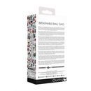 Gag en balle respirant