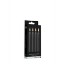 Bougies Teasing - 4 Pièces - Noires