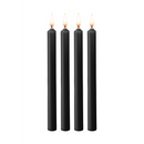 Bougies de Teasing - 4 Pièces - Grande - Noire