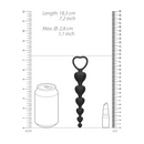 Perles Anales en Forme de Cœur
