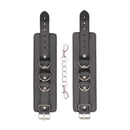 Menottes en cuir reconstitué pour les mains ou les chevilles