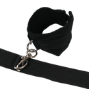 Croix de bondage à accrocher au porte - Noir