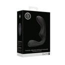Masseur prostatique vibrant pointu avec télécommande - Noir