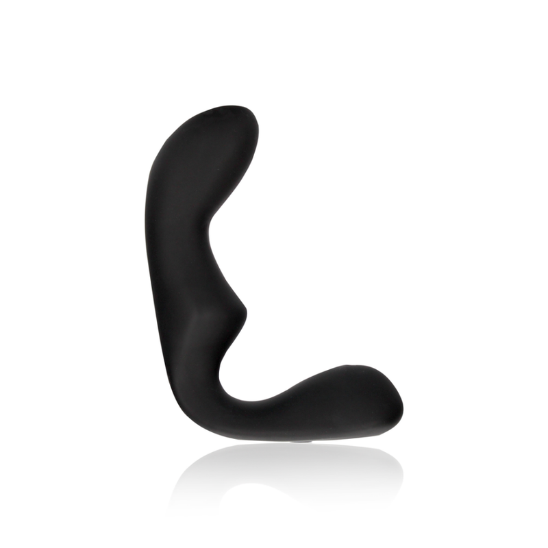 Masseur prostatique vibrant pointu avec télécommande - Noir