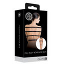 Ceintures de bondage intégral - Noir