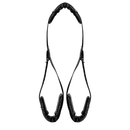 Sangle de cuisse rembourrée avec sangles réglables - Noir