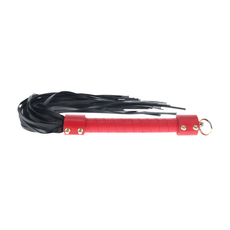 Collection Milan - Flogger - Noir/Rouge