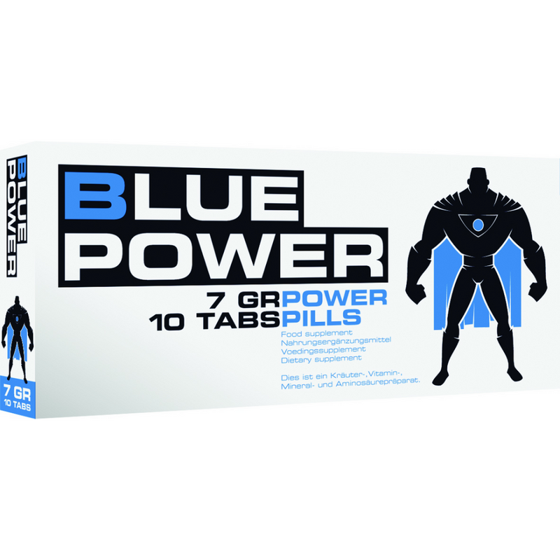 Blue Power - Gélules Stimulantes