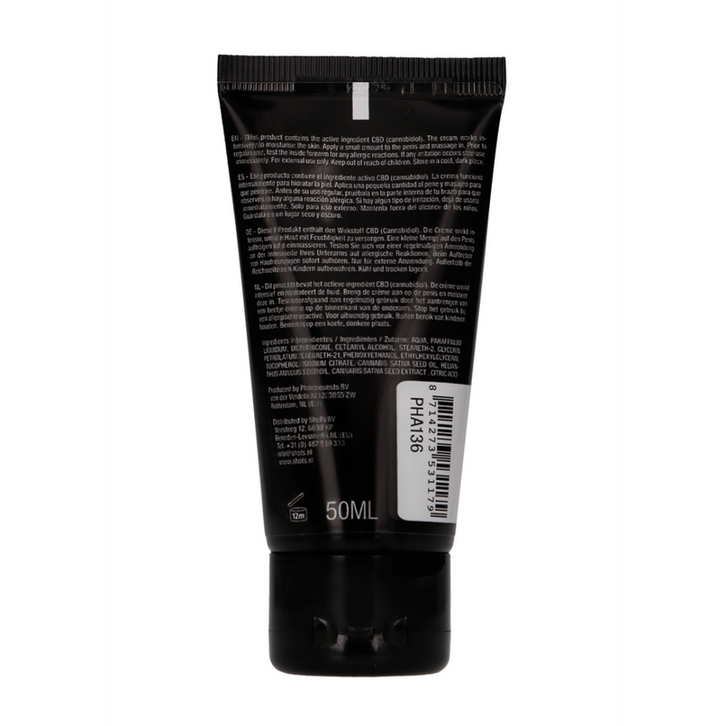 Crème de masturbation au CBD pour homme - 2 fl oz / 50 ml
