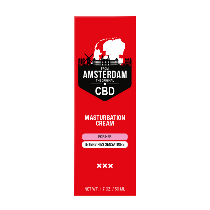 CBD Original d'Amsterdam - Crème de Masturbation pour Elle - 2 fl oz / 50 ml