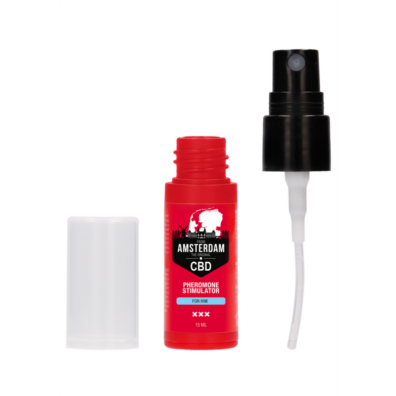 Original CBD Amsterdam Pheromone Stimulator pour Lui - 0.5 fl oz / 15 ml