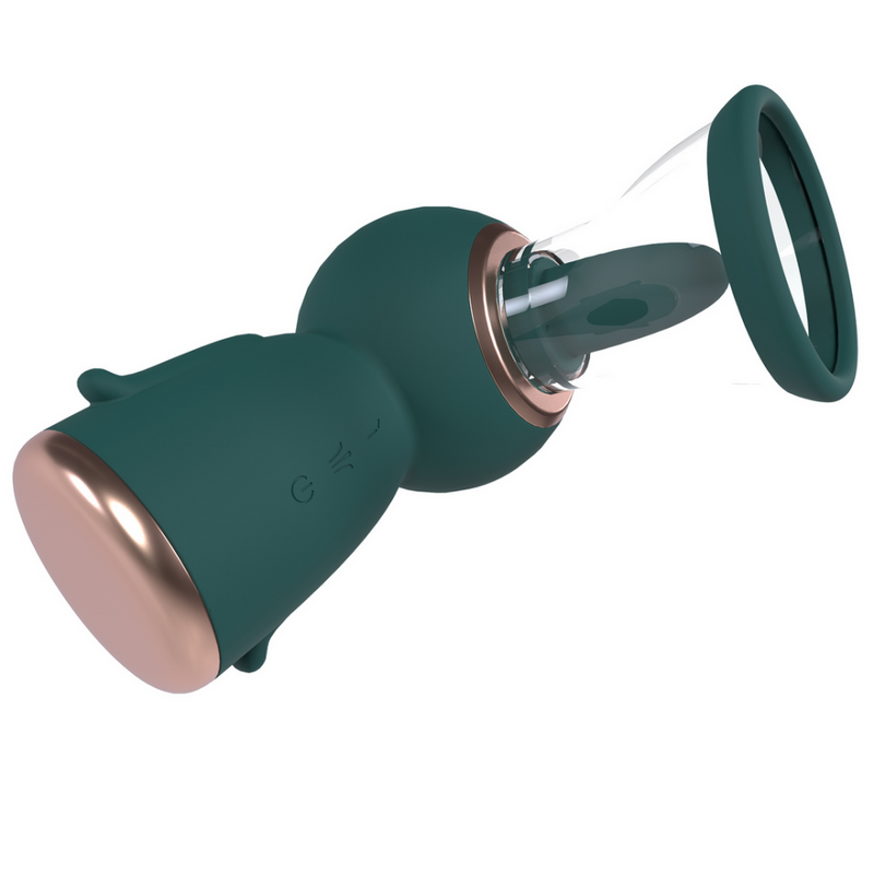 Exquis - Pompe rechargeable pour vulve et seins - Vert forêt