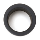 Ball Stretcher en silicone - Grand - Noir