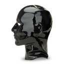 Cagoule en latex - Noir