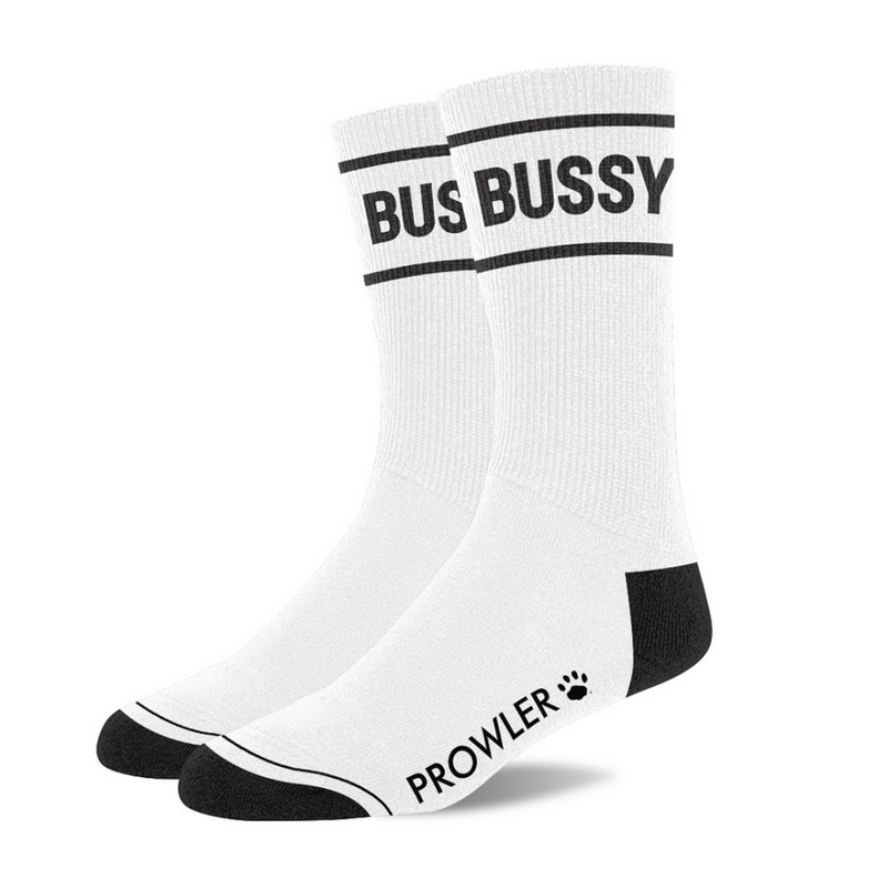 Bussy Socks - White/Black