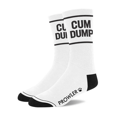 Chaussettes Cum Dump - Blanc/Noir