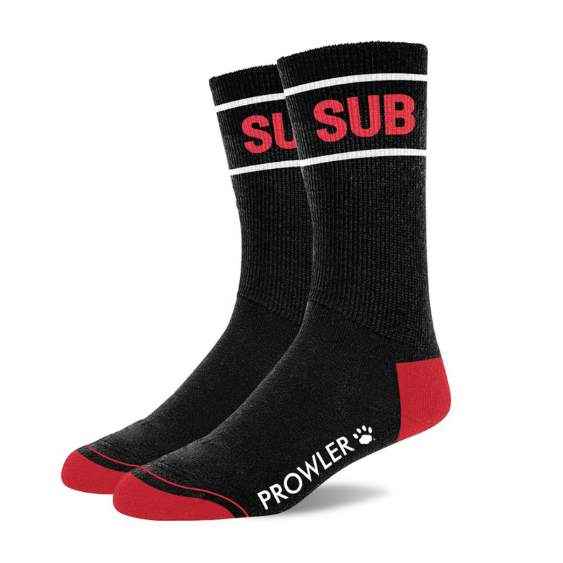 Sub Socks - Black/Red