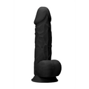 Dildo en silicone avec boules - 9 / 21,6 cm