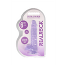 Dildo réaliste avec boules - 6 / 15 cm