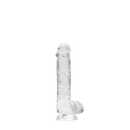 Dildo réaliste avec boules - 6 / 15 cm