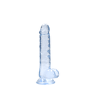 Dildo Réaliste avec Boules - 7 / 17 cm